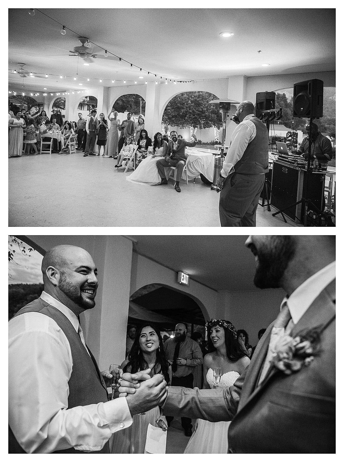 Best Man Giving Speech