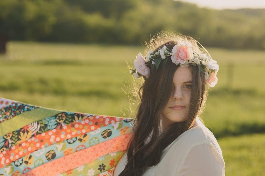 Boho Teen Session In The Afternoon Kathy Beaver Photography